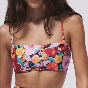 Hermoza Floral Bikini Top NEW Size 8